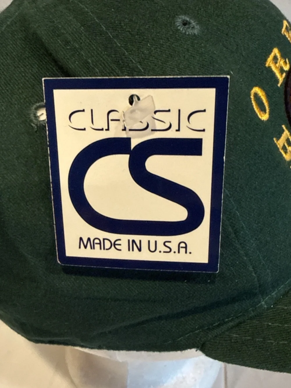 *RARE/VINTAGE/NWT* Oregon Ducks Basketball Snapback / Hat by Classic Sportswear